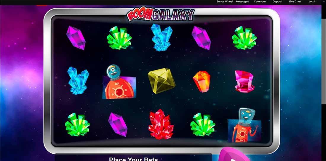 boom galaxy slot